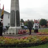 Wreaths were laid at the Kenilworth War Memorial.