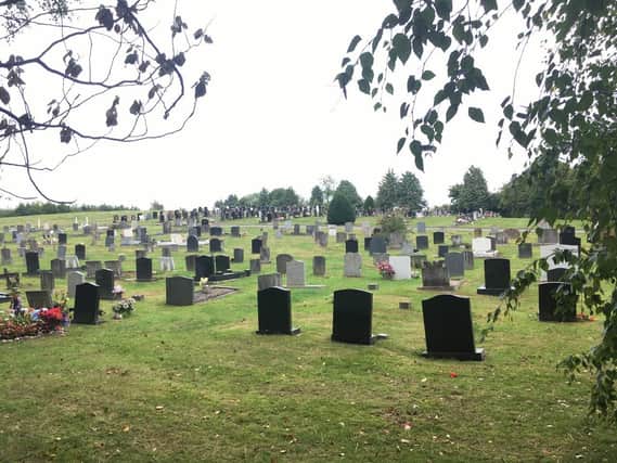 Warwick cemetery. Photo supplied