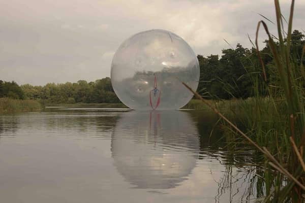 Extraordinary event is coming to the grounds of Compton Verney this weekend involving music, dance and huge orbs on water.