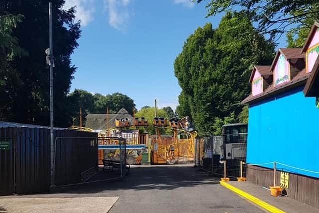 Repairs have taken place at the fun park to get it fully up and running this weekend. Photo supplied