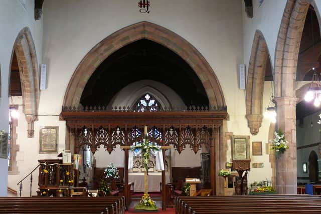 Inside St Nicholas' Church in Kenilworth. Photo supplied
