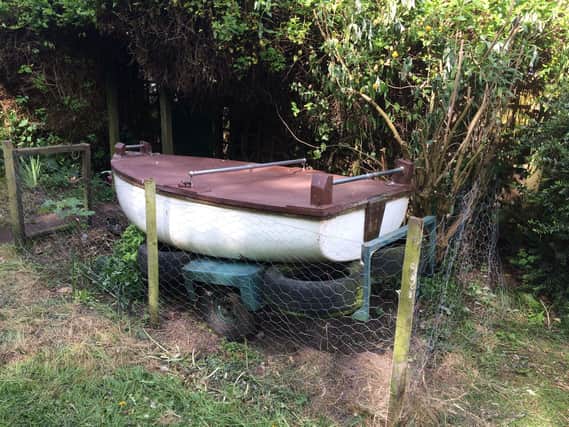 Neil Kenton's boat. Photo supplied