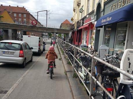 Cycling provisions in Copenhagen. Photo supplied