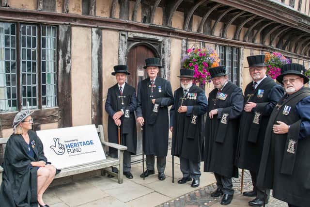 The Lord Leycester Hospital has received funding the National Lottery Heritage Fund to enable the safe reopening of its historic buildings and gardens to visitors. Photo by Gill Fletcher