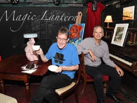 Adrian Gains (Temperance) and Trevor Day (Burgis and Bullock) at Temperance in Leamington. Photo supplied
