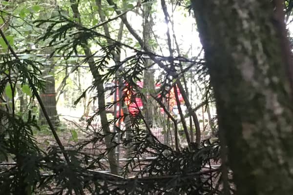 Workers are currently on site at South Cubbington Wood. Photo by Haydn Chick.