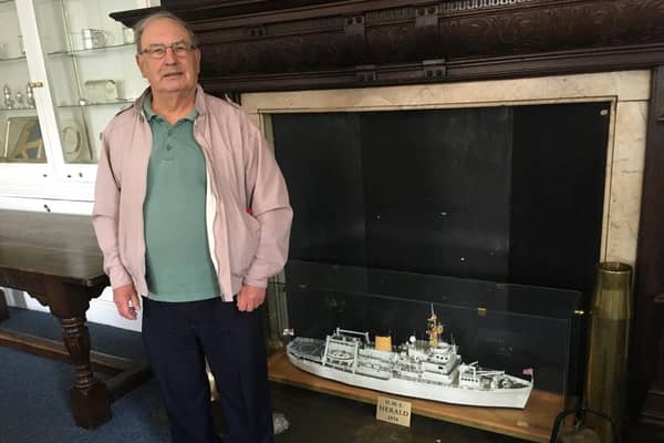 Terry Gardner in the Warwick Town Council Chamber. Photo supplied