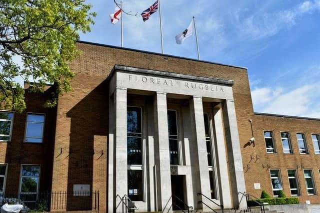 Rugby Town Hall, file image.