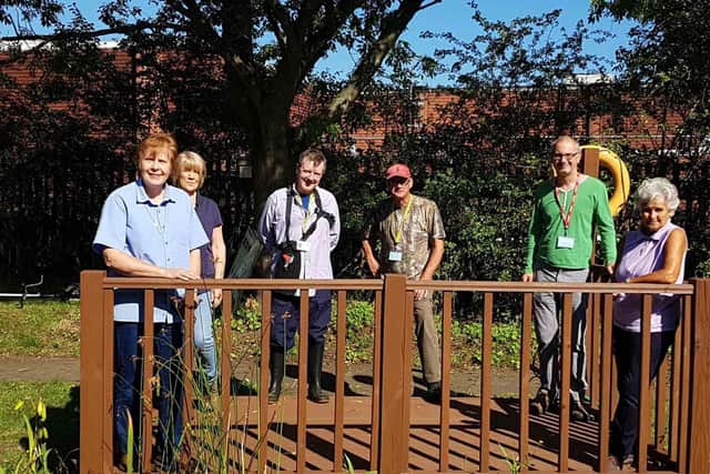 Volunteers and friends of a dementia garden in Leamington are appealing for help in maintaining and developing the area. Photo supplied