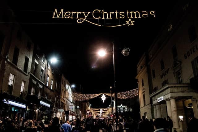 Residents will be invited to switch on their Christmas lights at home this year in what will be the first ever district-wide virtual switch-on event. Photo by S Miners Photos