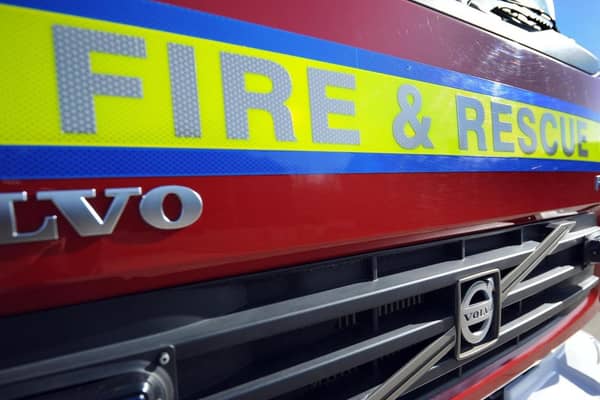 Firefighters from Rugby are currently dealing with a car fire on the Straight Mile, near Bourton on Dunsmore.