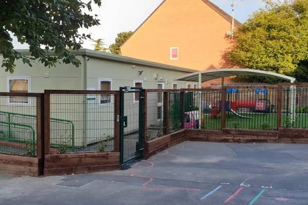 The new 'Living Fence' at Westgate School. Photo supplied