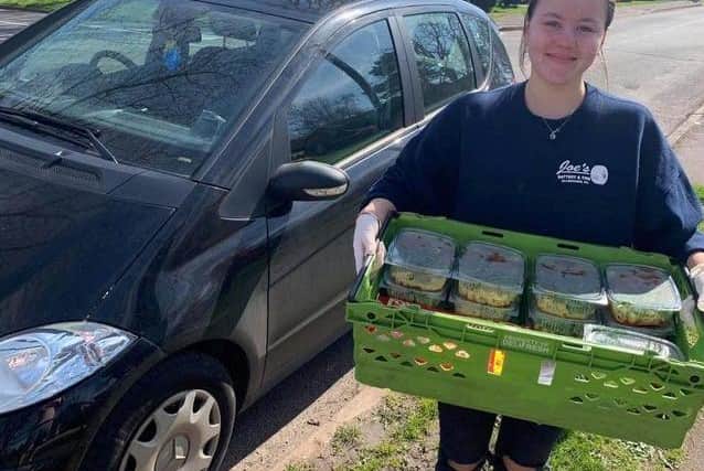 Molly Bufton-Stear set up her Molly's Meals service to help elderly residents in Kenilworth during lockdown.