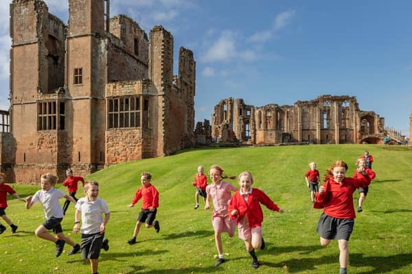 Year Four pupils from Priors Field Primary School in Kenilworth visited Kenilworth Castle recently. It was the first English Heritage site to host a school trip since lockdown.