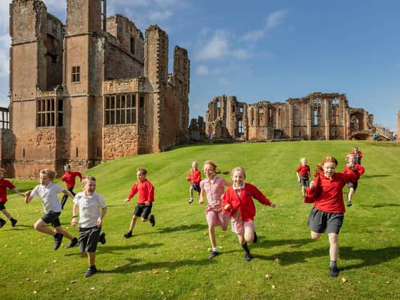 Year Four pupils from Priors Field Primary School in Kenilworth visited Kenilworth Castle recently. It was the first English Heritage site to host a school trip since lockdown.