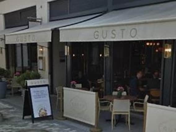 Gusto in Leamington is closing.