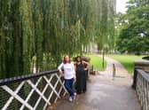 Garima Dhawan (local artist, competition judge), Liz Gillick-Daniels (Green Spaces Community Engagement Assistant, WDC).