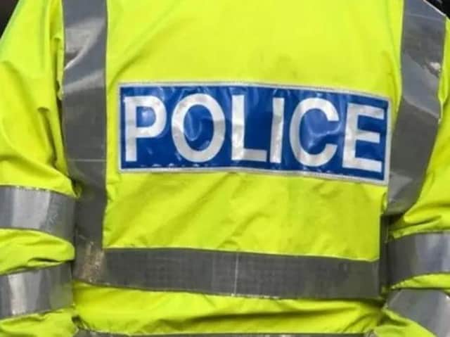 A man has been arrested on suspicion of racially abusing a police officer after a disturbance on the street in Leamington.