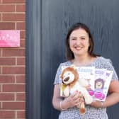 Rachel Ollerenshaw outside the new premises. Karen Massey Photography.