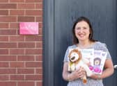 Rachel Ollerenshaw outside the new premises. Karen Massey Photography.