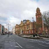 Leamington landmarks feature in JK Rowling's latest book. But the main character describes the town hall (on the right on the picture) as 'spectacularly ugly...over embellished with scrolls, pediments and lions'.