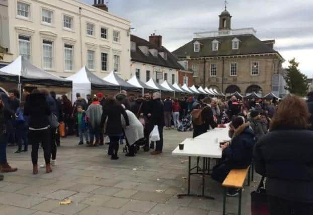A previous chocolate festival in Warwick