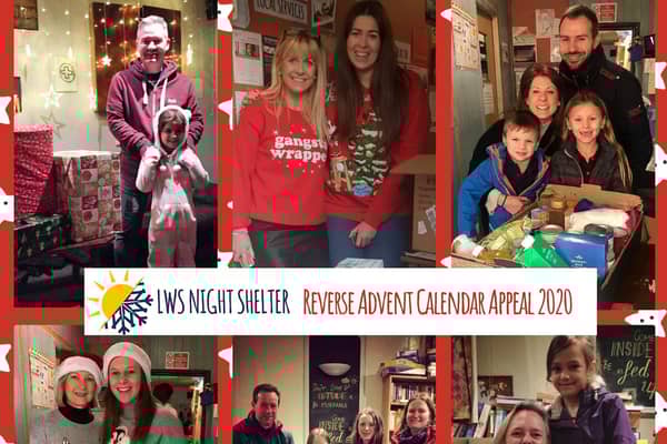 The LWS Night Shelter will be bringing back its reverse advent calendar this year. Photo supplied