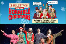 'Horrible Christmas' will be heading to the Ricoh Arena. Photos supplied