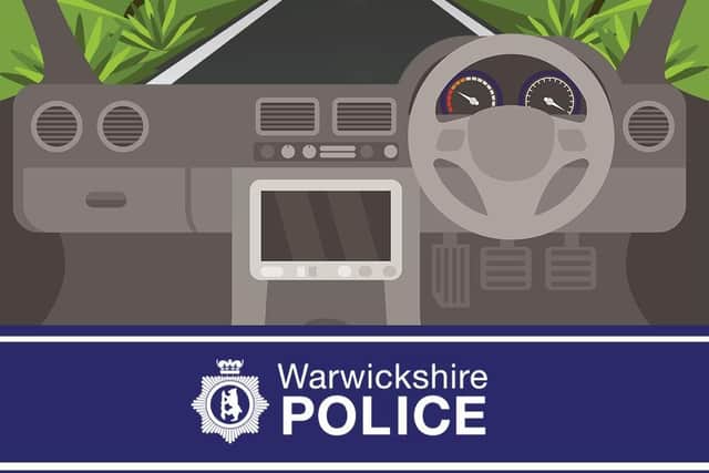 Warwickshire Police stock image