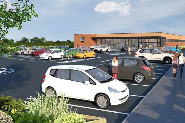 How the new Aldi in Southam might look.