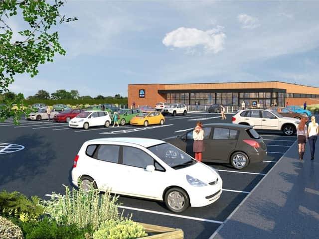 How the new Aldi in Southam might look.
