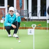 Lila plays with an impressive level 15 handicap.