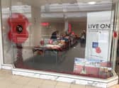 The poppy store inside the Royal Priors Shopping Centre in 2019