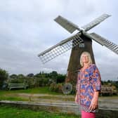 Jeanette McGarry at Berkswell Windmill near Kenilworth.