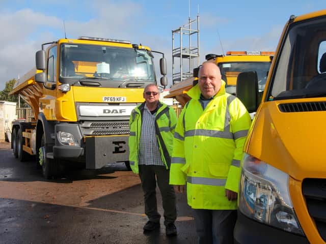 Warwickshire County Council is seeking name suggestions from residents for their five new gritters. Photo submitted
