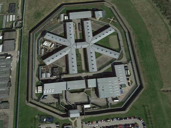 Rye Hill prison is on the Northamptonshire border, north of Daventry.