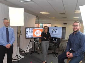 Left to right - Nigel Maull (Burgis and Bullock), Kate Bowers (PTI Worldwide)
and Luke Hall (PTI Worldwide). Photo supplied