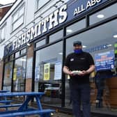 Dee Gregoriou, owner of Fishsmiths.