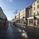 The Parade in Leamington town centre on the first morning of the second national lockdown of the Coronavirus pandemic.