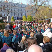 The Remembrance Service from 2012.