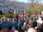 The Remembrance Service from 2012.