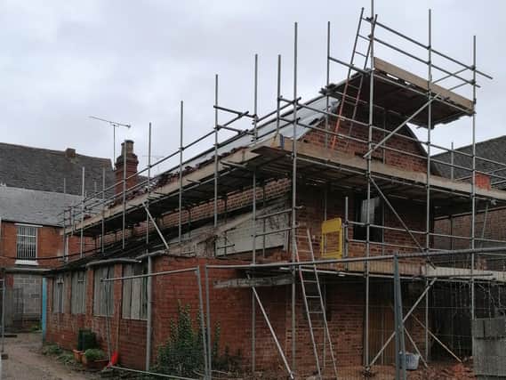 The building at Berkley House in Kenilworth which is being transformed into a 'boutique university'.