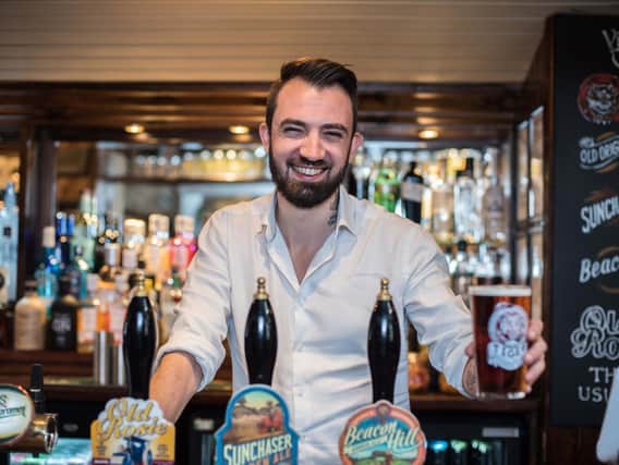 Andy Lock, general manager of The Virgins & Castle pub in Kenilworth.