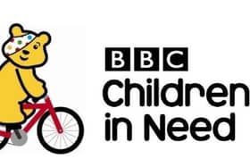 Bicycle Bus BBC Children in Need logo