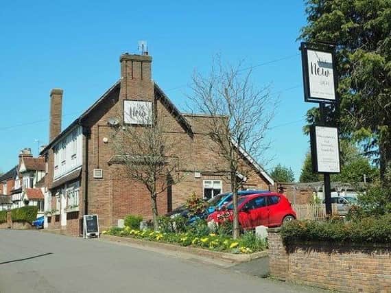 The New Inn in Norton Lindsey.