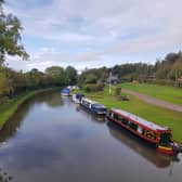 A canal side in Warwick district.
