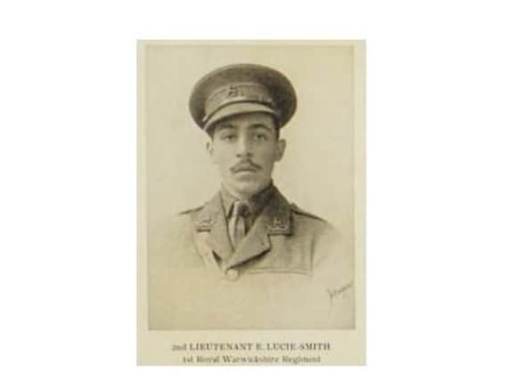 Lieutenant Euan Lucie-Smith.