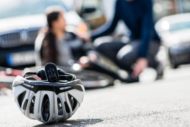 The number of cyclists injured on our roads has fallen for the second year in a row.