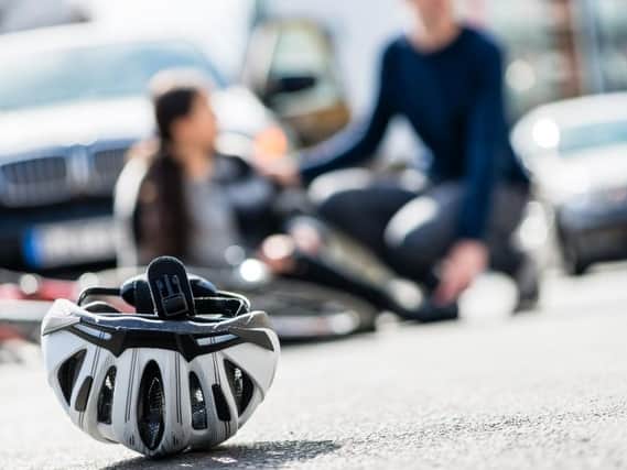 The number of cyclists injured on our roads has slightly decreased over a four-year period.