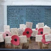 Dennis and John Peabody are listed on the Warwick war memorial. Photo submitted